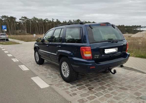 Jeep Grand Cherokee cena 16700 przebieg: 236000, rok produkcji 2001 z Świnoujście małe 596